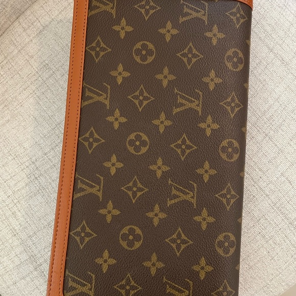 LOUIS VUITTON Pochette Dame GM Monogram Vintage Clutch Bag Like New! - Picture 5 of 16